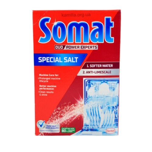 Сіль для посудомийних машин Somat 1,5 кг