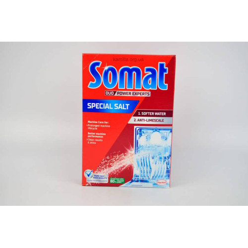 Сіль для посудомийних машин Somat 1,5 кг