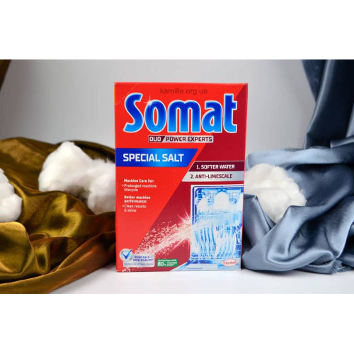 Сіль для посудомийних машин Somat 1,5 кг