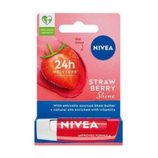 Бальзам для губ NIVEA 4,8г Фруктове сяйво Полуниця 