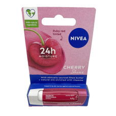 Бальзам для губ Nivea 4,8г Фруктове сяйво Вишня 