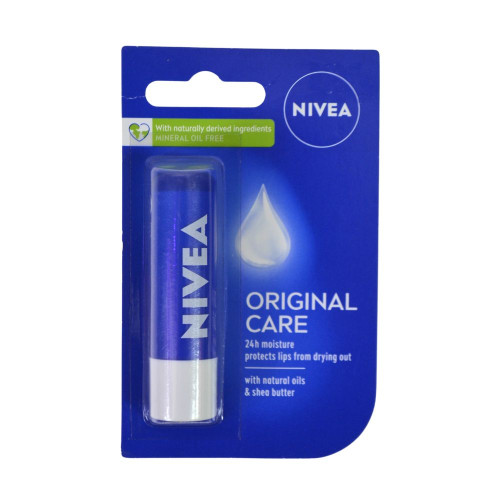 Бальзам для губ NIVEA 4,8г Базовий догляд 