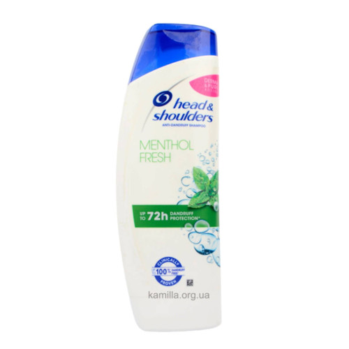 Шампунь для волосся Head & Shoulders Menthol Fresh 400 мл 
