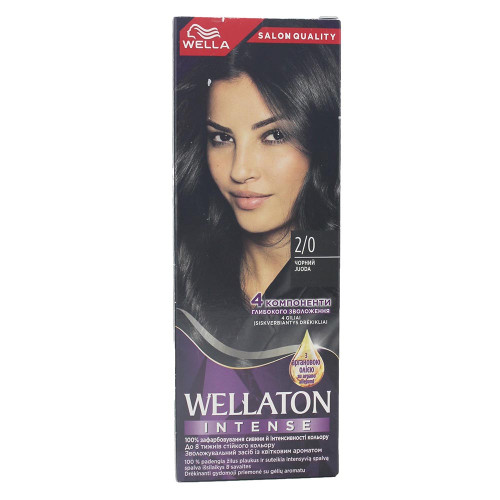 Фарба для волосся Wellaton 2.0 Чорний