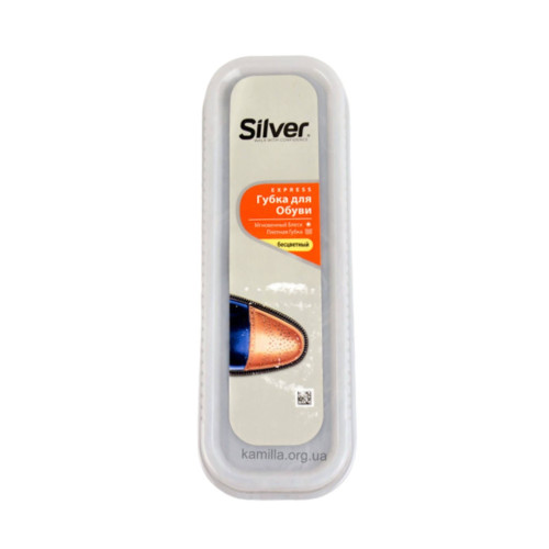 Губка-блиск для взуття Silver Безколірна 1 шт