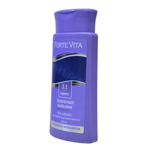 Тонуючий бальзам для волосся Forte Vita 150мл №3,1 Індиго