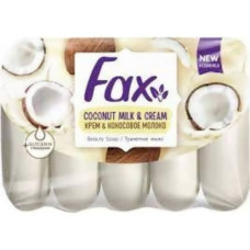 Тверде мило Fax Coconut Milk & Cream 5 шт.