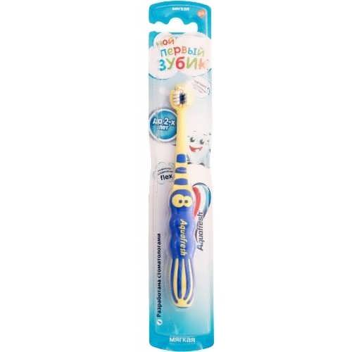 Зубна щітка дитяча Aquafresh Мій перший зубик М'яка 1 шт
