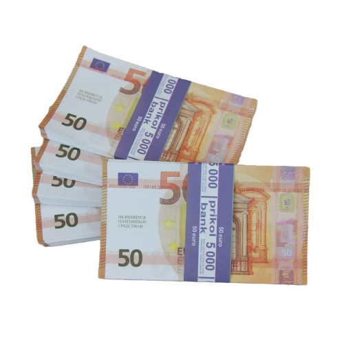 Сувенірні гроші 100шт 50 Євро 