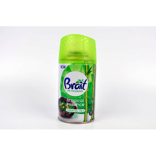 Змінний блок до автоматичного освіжувача Brait Tropical Essence 250 мл