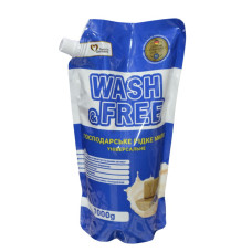 Рідке господарське мило Wash & Free 1л Дойпак