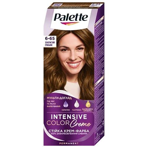Фарба для волосся Palette 6-65 Золотистий грильяж 110 мл