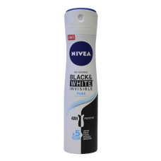 Дезодорант спрей Nivea 150мл Невидимий захист Pure