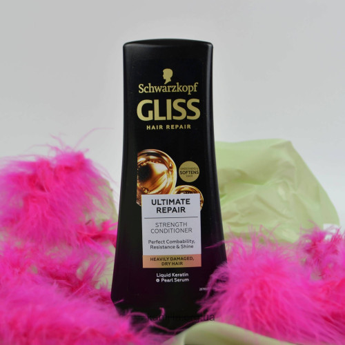 Зміцнюючий бальзам для волосся Gliss Ultimate Repair 200 мл.