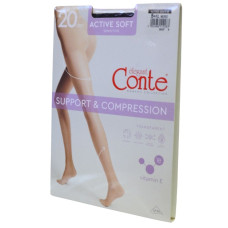 Колготи жіночі CONTE Active 20ден р. 5 Неро