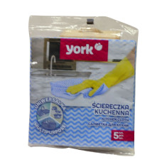 Серветка для прибирання кухні York 5шт. 35*35см 021030
