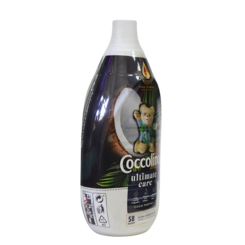 Ополіскувач для одягу Coccolino 960мл Кокос (Яйцеподібний флакон)
