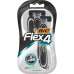 Cтанки для гоління одноразові Bic Flex 4 леза 3 шт.