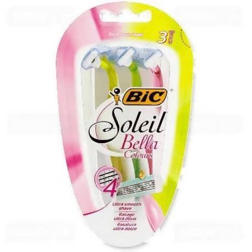 Cтанки для гоління одноразові Bic Soleil Bella 4 леза 3 шт.
