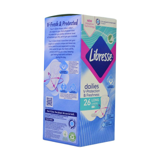 Щоденні прокладки Libresse Daily Fresh Normal 26шт														
