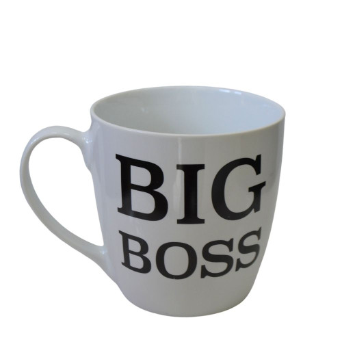 Чашка Kvarta 500 мл  BIG BOSS  + подарункова  коробка