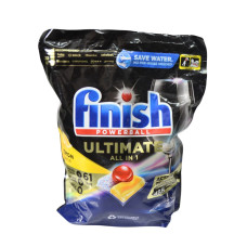 Таблетки для посудомийних машин Finish 61шт Ultimate з Лимоном 