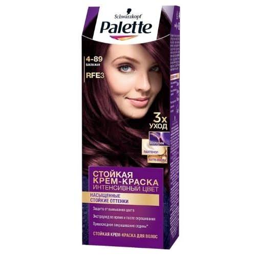 Palette фарба для волосся №4-89 Баклажан