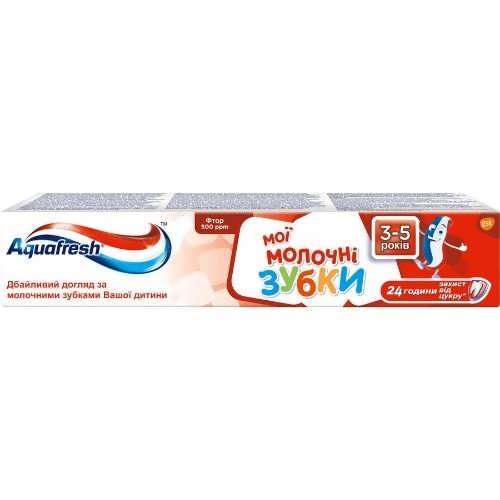 Зубна паста дитяча Aquafresh 50мл Мої молочні зубки
