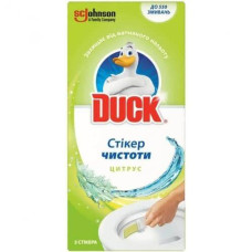 Cтікер чистоти для унітазу Duck Цитрус 3 шт.