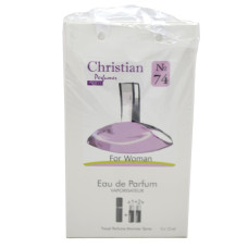Парфумована вода Christian 3*12мл №74