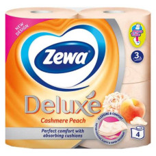Туалетний папір Zewa Deluxe Cashmere Peach 4 шт.
