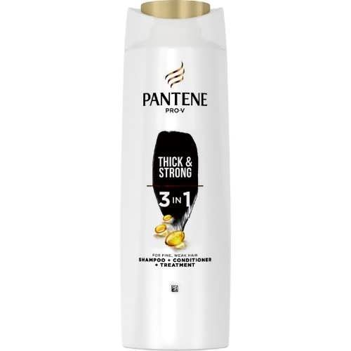 Шампунь для волосся Pantene Густе та міцне 360 мл.