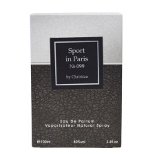Чоловіча туалетна вода Christian 100мл М-100 №099 Sport in Paris 