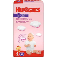 Підгузники-трусики дитячі Huggies №4 9-15 кг Дівчинка 36 шт.