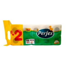Туалетний папір Perfex BONI 10шт 2-х шаровий