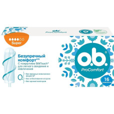 Тампони o.b. ProComfort 16шт Супер 