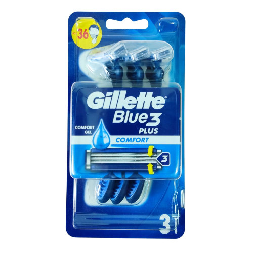 Станки для гоління одноразові Gillette Blue 3 3шт Comfort