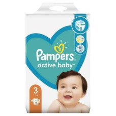 Підгузники дитячі Pampers Актів Бейбі драй №3 152шт 6-10кг 