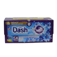 Капсули для прання Dash 30шт Синя квітка