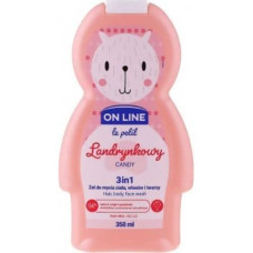 Дитячий шампунь On Line Candy 350 мл.