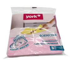 Серветка для прибирання York 020010 3шт. 35*35см 