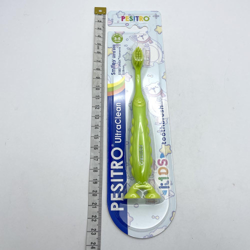 Дитяча зубна щітка PESITRO Smiley Ultra Soft  3-5 років