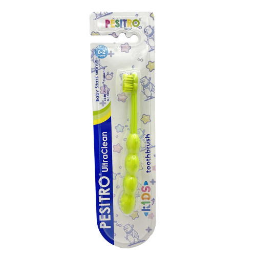Дитяча зубна щітка PESITRO Baby Stars Ultra Soft  0-2 років
