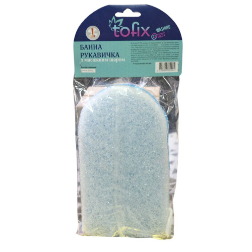 Губка рукавичка Tofix 6988