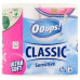Туалетний папір Ooops! Classic Sensitive 3 шари, 4шт 