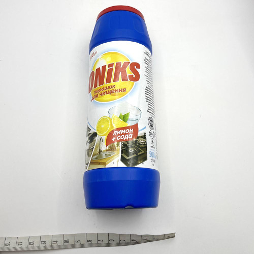 Засіб чистячий порошкоподібний ONiKS 500гр з ефектом соди