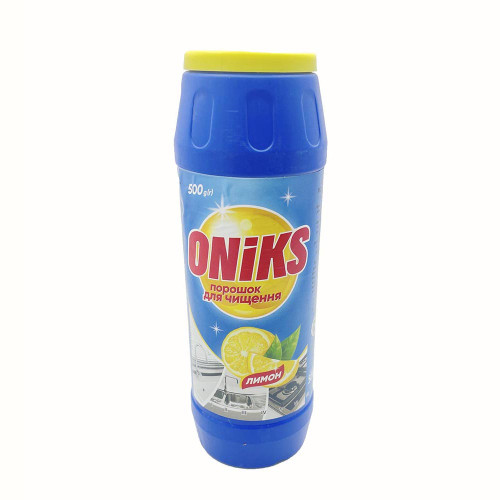 Засіб чистячий порошкоподібний ONiKS 500г Лимон 