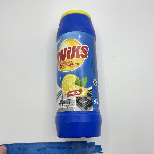 Засіб чистячий порошкоподібний ONiKS 500г Лимон 