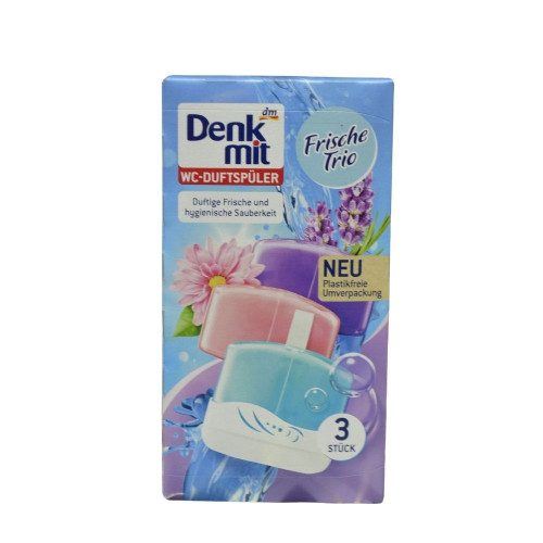 Підвіска для туалету Denkmit 3шт Frische trio