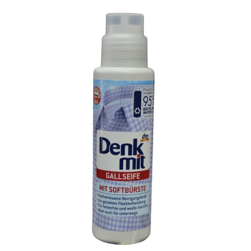Плямовивідник для одягу Denkmit 250мл з щіточкою